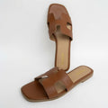 Sandalias Planas Marrónes
