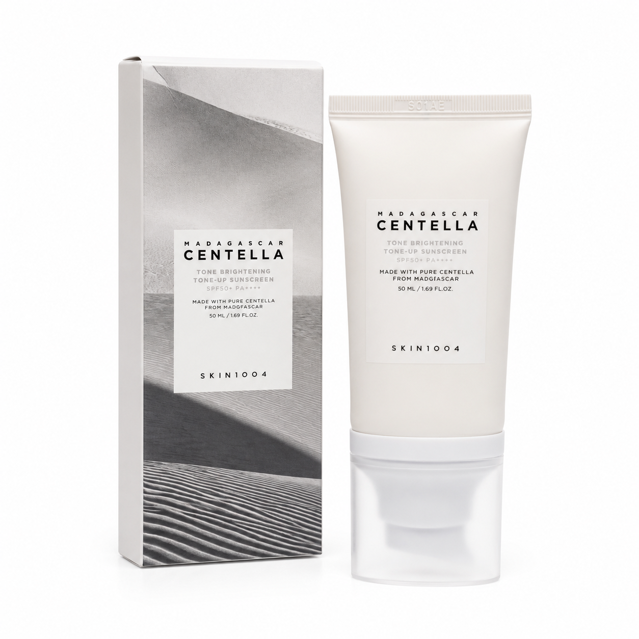 Crema con protección solar Centella Tone Brightening Tone-Up Sunscreen SPF50+ PA++++ 50 ml